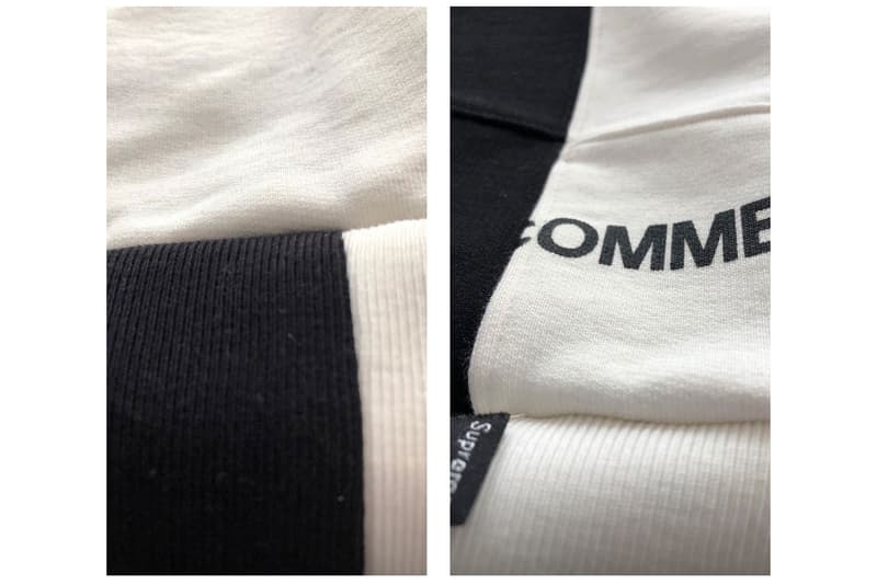 DRx Romanelli 重製 Supreme x COMME des GARÇONS SHIRT 2018 秋冬連帽衫