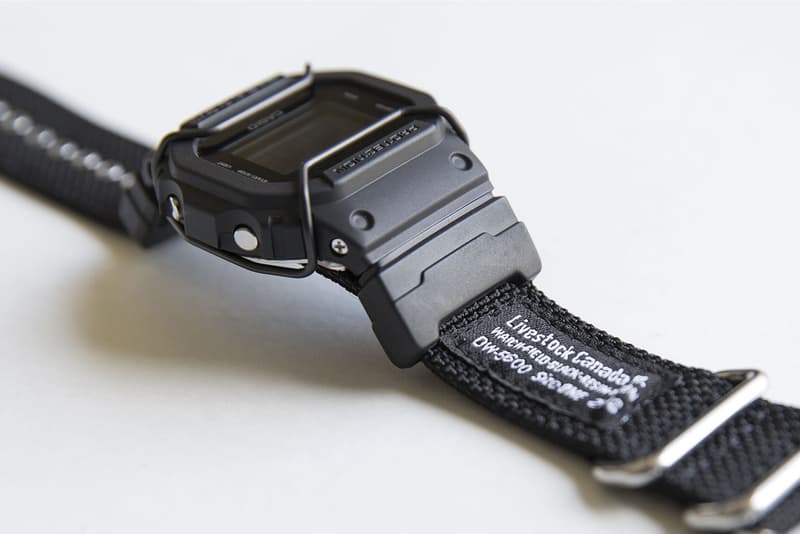 Livestock x G-Shock 全新聯名 DW5600 腕表登場