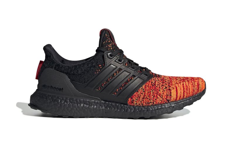 《Game Of Thrones》x adidas UltraBOOST「House Targaryen」黑紅配色官方圖片釋出