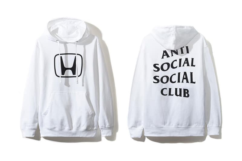 Honda x Anti Social Social Club 全新跨界聯名系列發佈