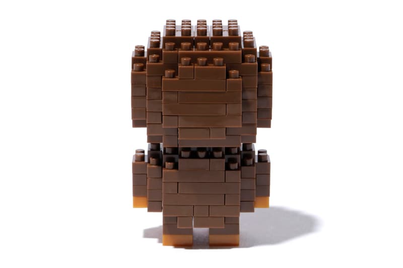 A BATHING APE® x nanoblock 攜手打造 Baby Milo 積木玩偶