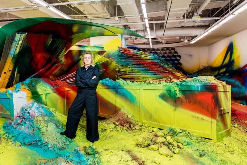 走進 Katharina Grosse 上海「呢喃的泥土」展覽現場