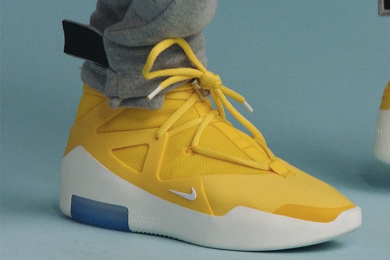 Fear of God x Nike 聯名「Air FOG 1」黃色版本曝光