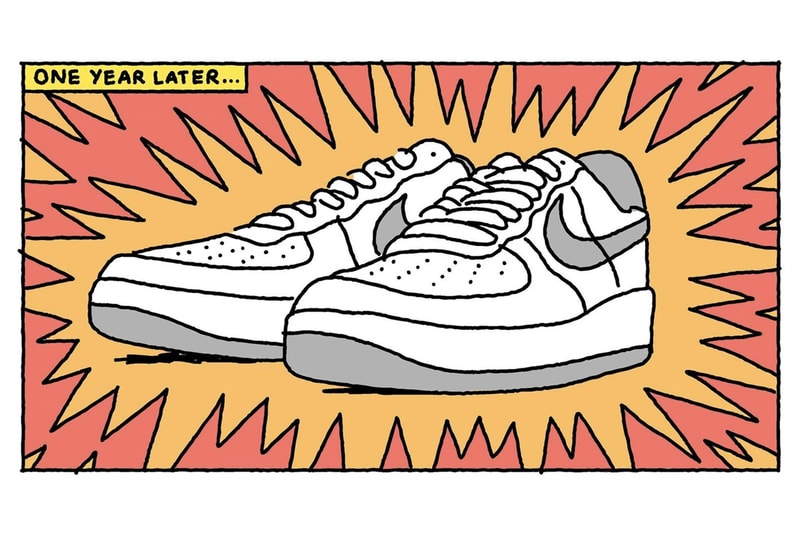 Nike 以圖畫解構經典鞋款 Air Force 1 傳奇地位