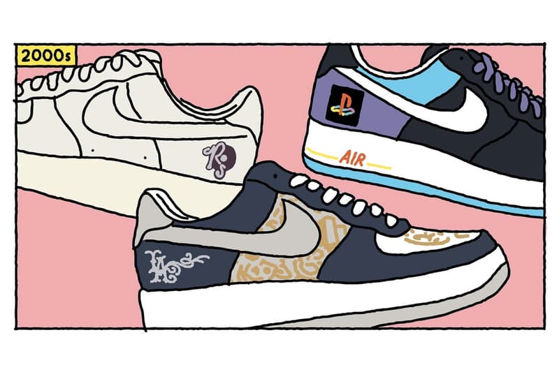 Nike 以圖畫解構經典鞋款 Air Force 1 傳奇地位