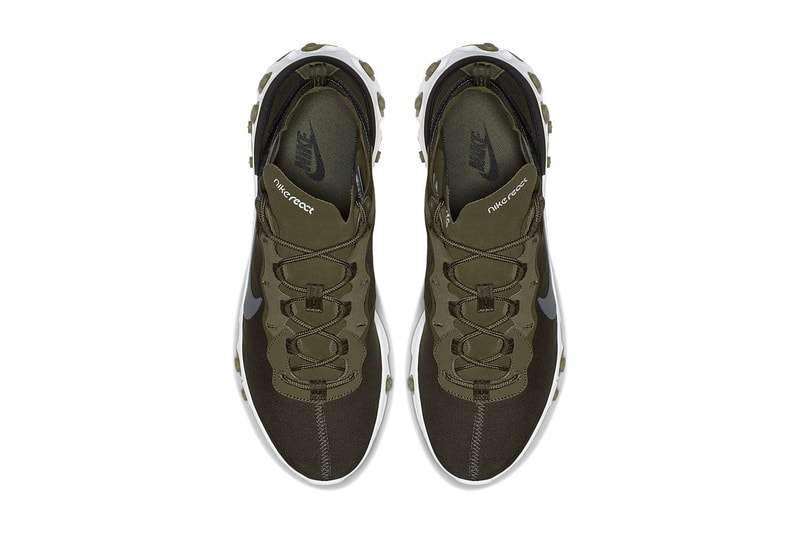 搶先預覽 Nike React Element 55 全新「Olive」配色