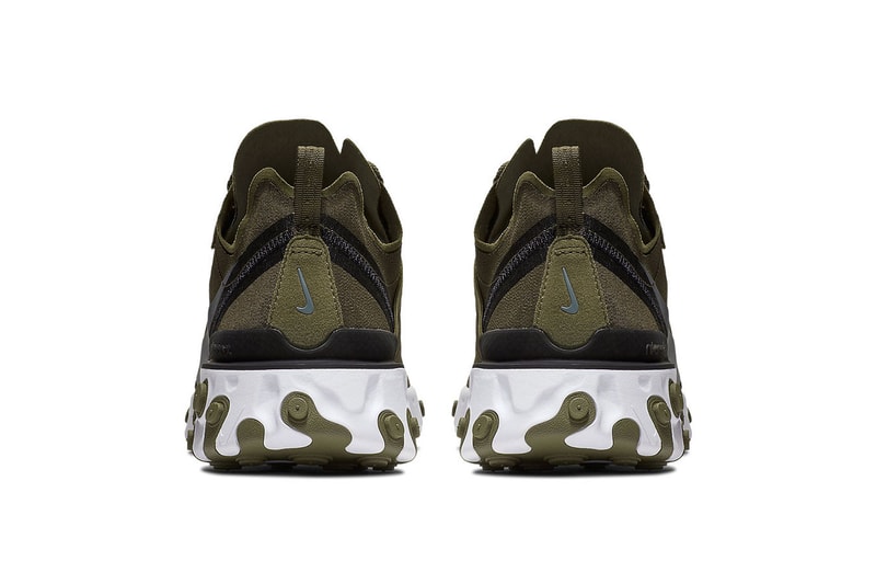 搶先預覽 Nike React Element 55 全新「Olive」配色