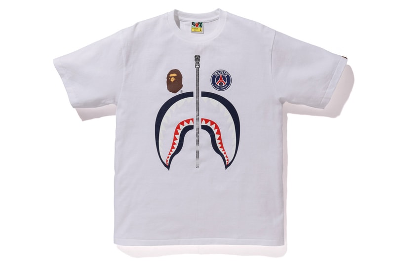 A BATHING APE® x Paris Saint-Germain 聯名系列正式發佈