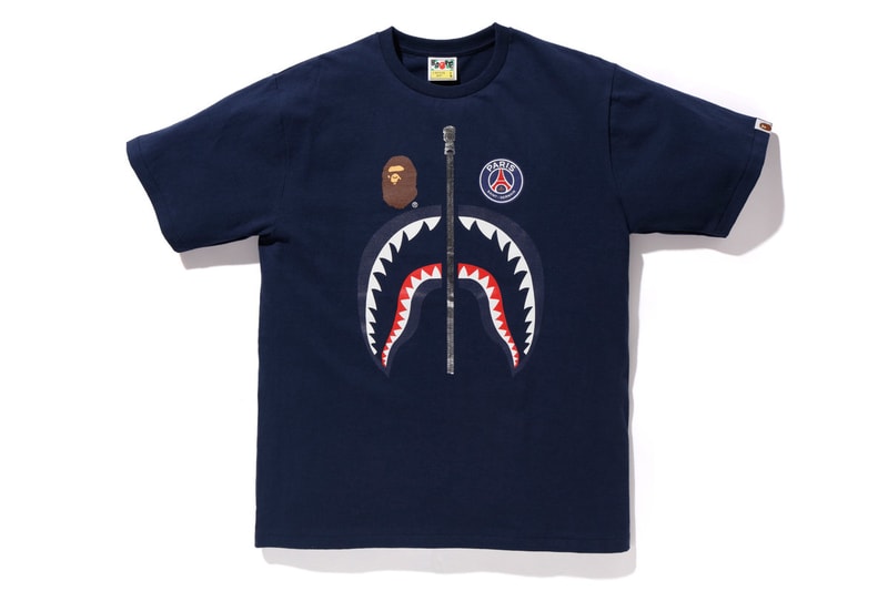 A BATHING APE® x Paris Saint-Germain 聯名系列正式發佈