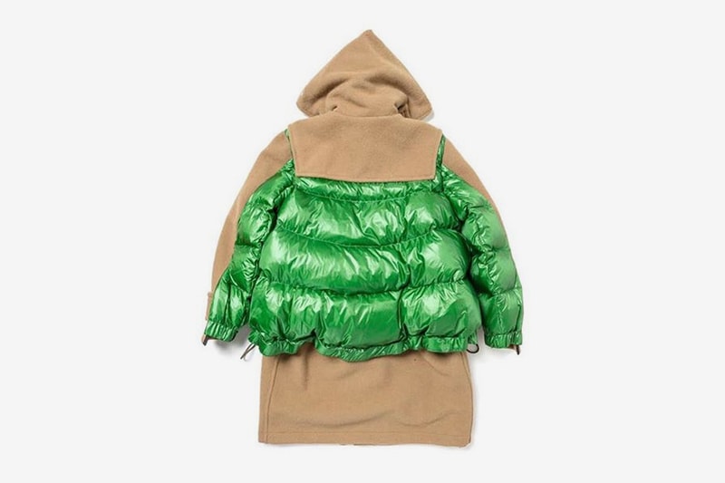 sacai x Gloverall 全新聯名限定系列登场