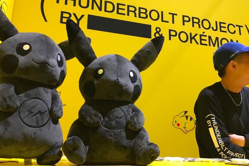 藤原浩最新企劃 THUNDERBOLT PROJECT BY FRGMT & POKÉMON 東京快閃店即將開幕