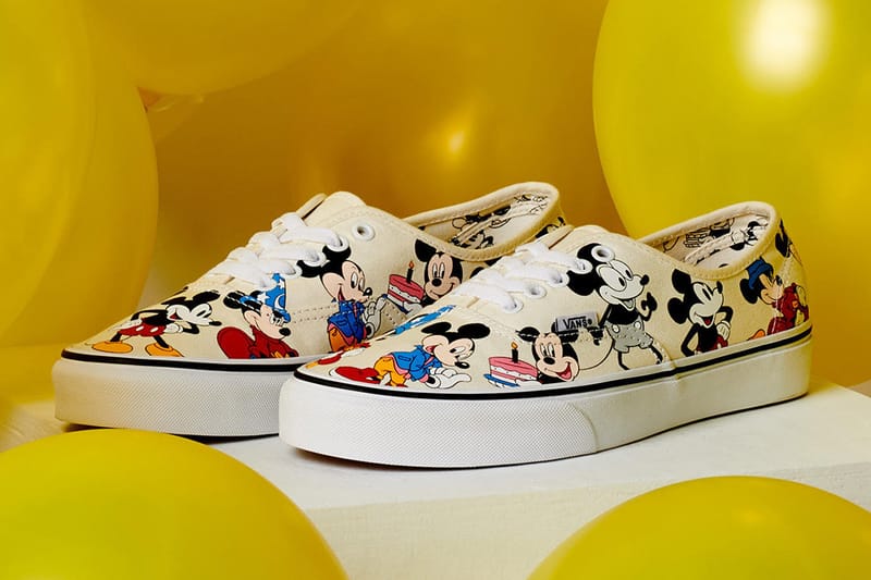 Disney x Vans「Mickey Mouse」別注系列新品登場