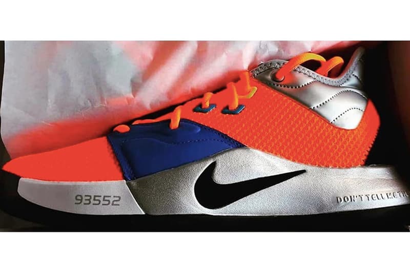 NASA x Nike PG 3 聯名鞋款谍照曝光
