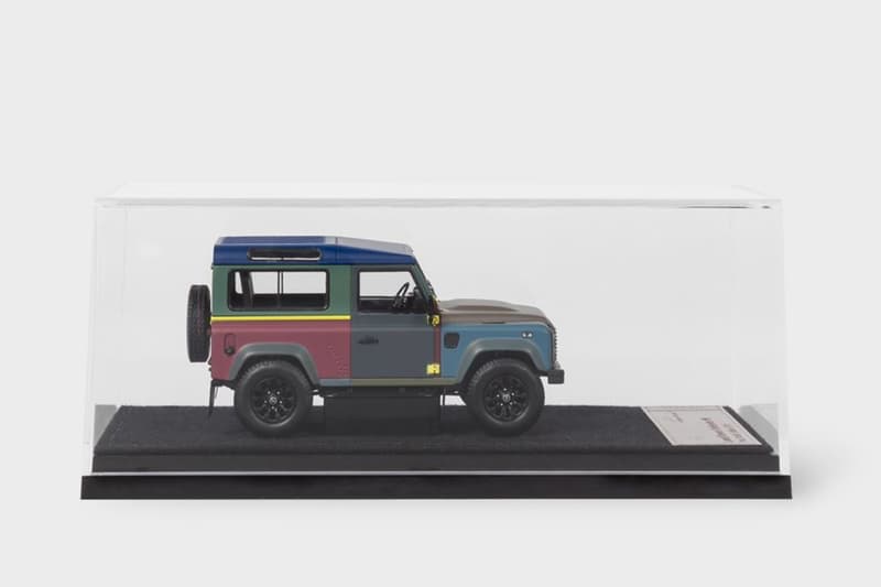 全球唯一的 Paul Smith + Land Rover Defender 90 推出迷你車模