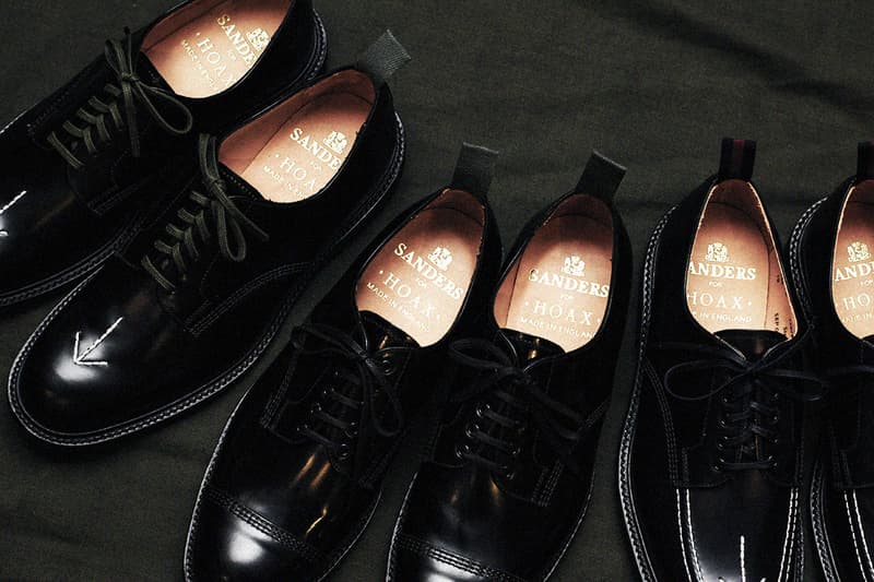 載譽歸來－HOAX x Sanders 攜手打造全新英軍細節 Broad Arrow 皮鞋系列