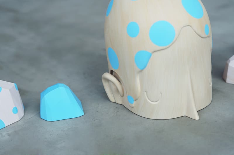 Yoskay Yamamoto x APPortfolio 木制雕塑作品「Submerged Art sculpture Male/Female」即将发售