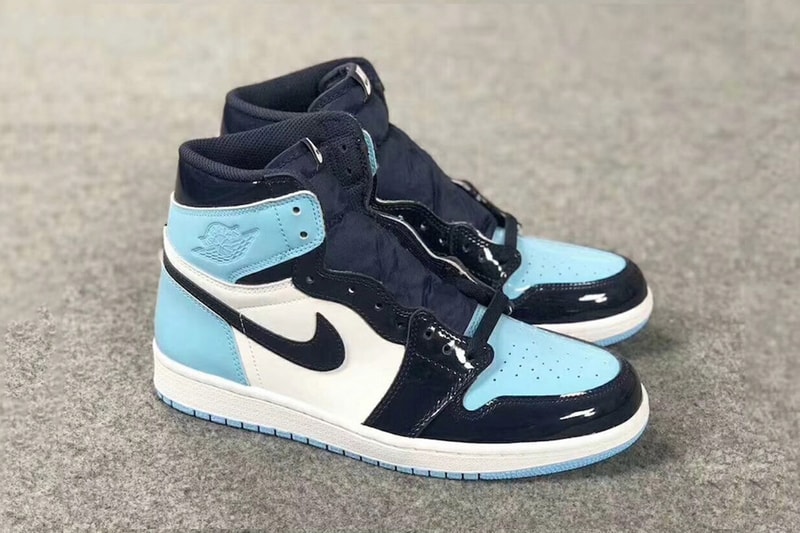 Air Jordan 1「UNC」漆皮版本實物照曝光