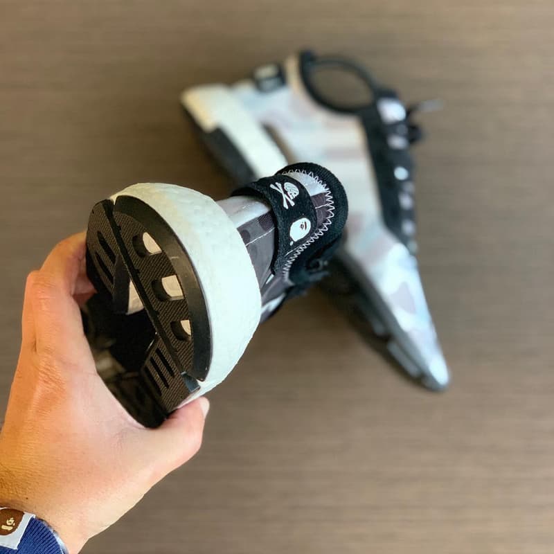 A BATHING APE® x NEIGHBORHOOD x adidas Originals 三方聯名 POD-S3.1 更多實物諜照曝光