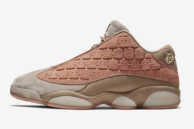 CLOT x Air Jordan 13 Low 聯名鞋款官方圖片釋出