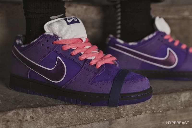 近賞 Concepts x Nike SB Dunk Low 全新 Purple Lobster