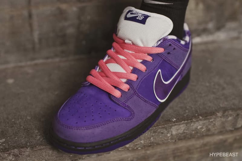 近賞 Concepts x Nike SB Dunk Low 全新 Purple Lobster