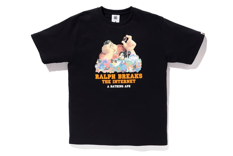 A BATHING APE® x《Ralph Breaks the Internet》聯乘系列上架