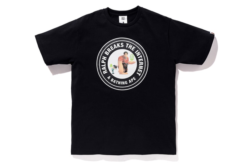 A BATHING APE® x《Ralph Breaks the Internet》聯乘系列上架