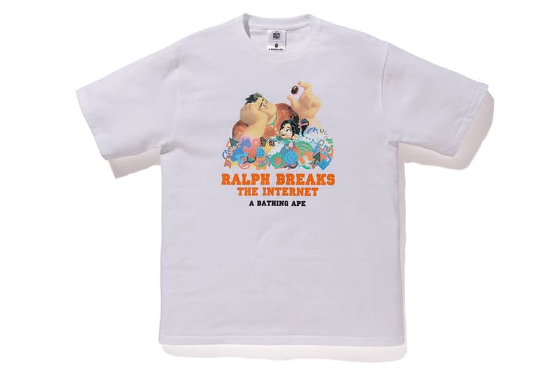 A BATHING APE® x《Ralph Breaks the Internet》聯乘系列上架