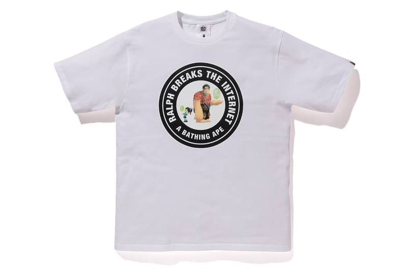 A BATHING APE® x《Ralph Breaks the Internet》聯乘系列上架