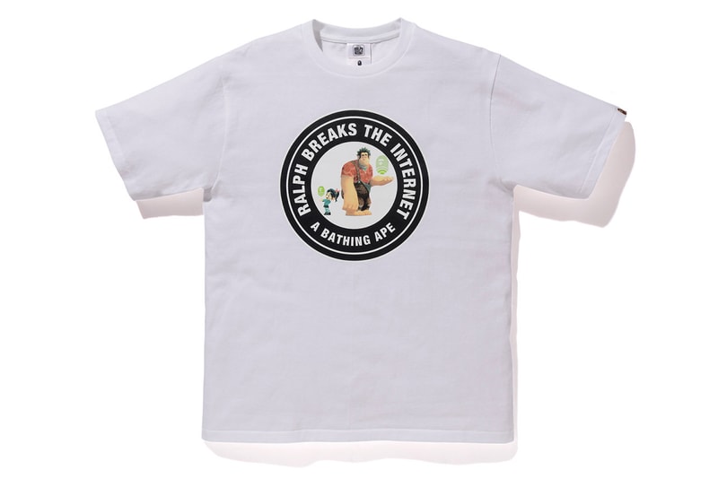 A BATHING APE® x《Ralph Breaks the Internet》聯乘系列上架