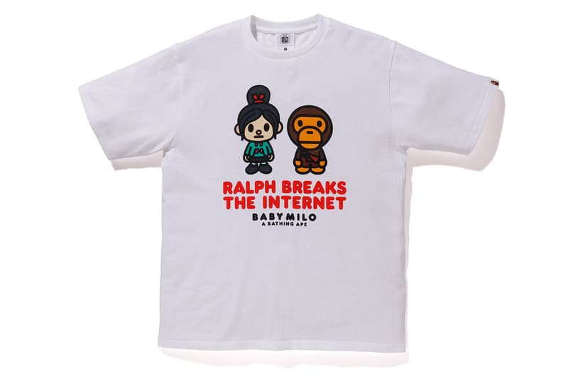 A BATHING APE® x《Ralph Breaks the Internet》聯乘系列上架