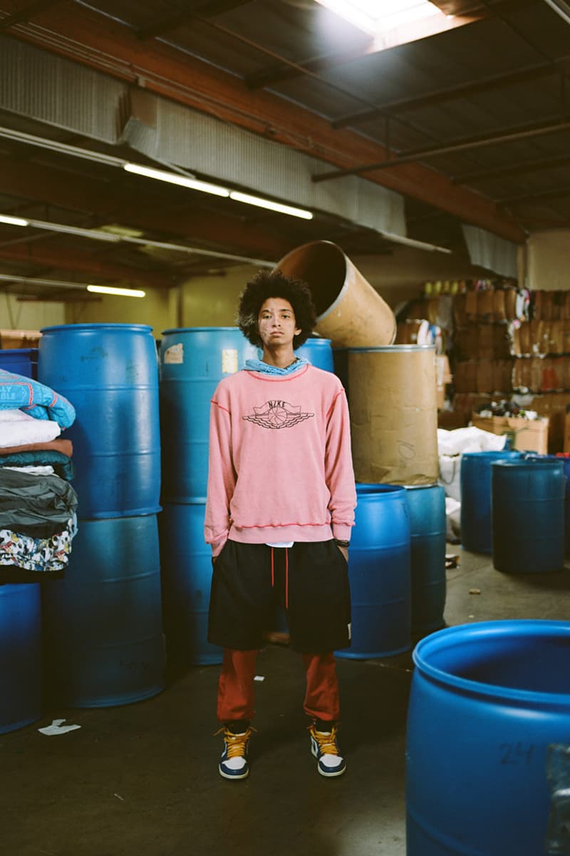 Union LA x Jordan Brand 破壞造舊服飾系列