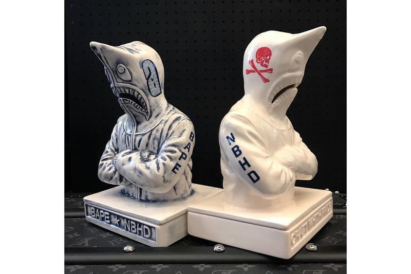 泷泽伸介曝光 NEIGHBORHOOD x A BATHING APE® 全新聯名香爐