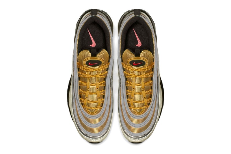 Nike Air Max 97 全新「Metallic Gold/Metallic Silver」配色上架消息公佈