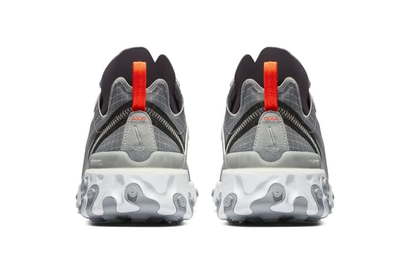 Nike React Element 55 釋出全新灰色版本