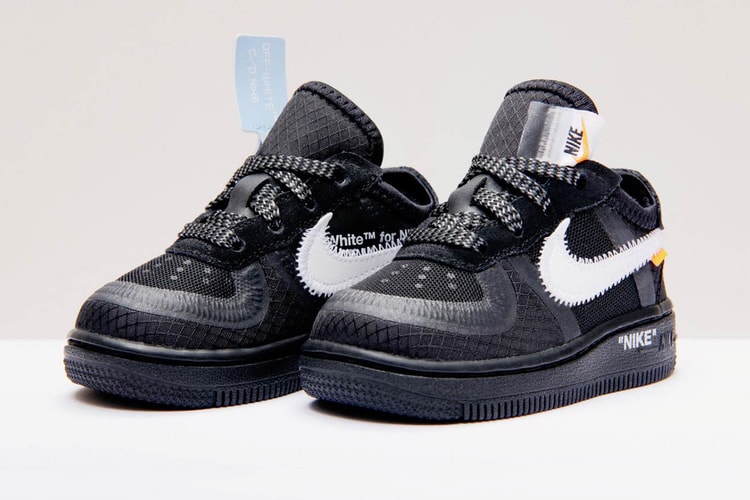 Off-White™ x Nike Air Force 1 童鞋版本發售詳情揭曉