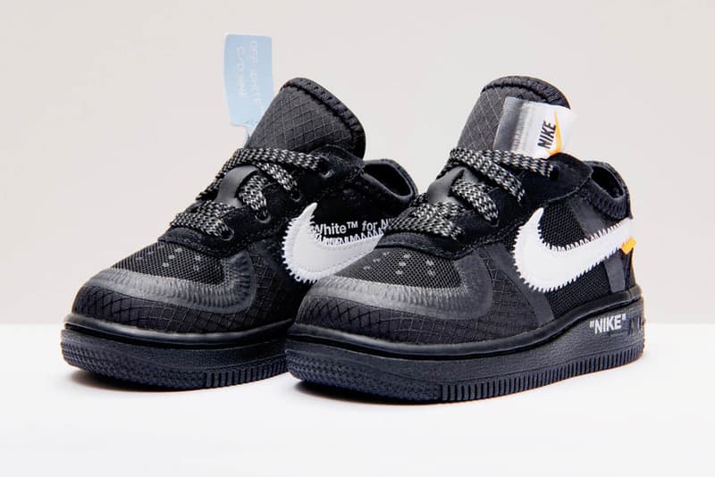 Off-White™ x Nike Air Force 1 童鞋版本發售詳情揭曉