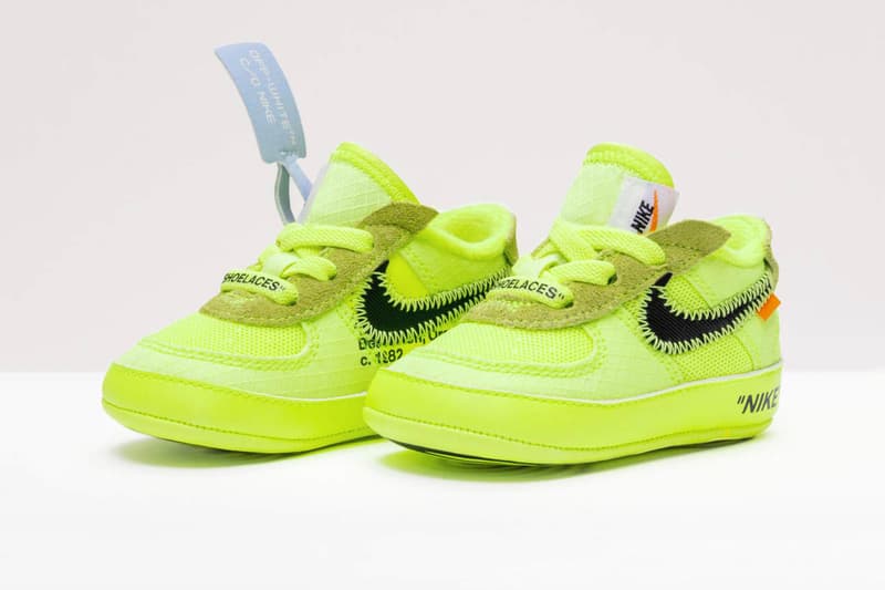 Off-White™ x Nike Air Force 1 童鞋版本發售詳情揭曉