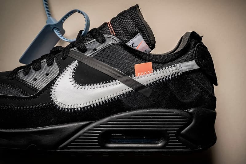 Off-White™ x Nike Air Max 90 黑色版本上架消息曝光