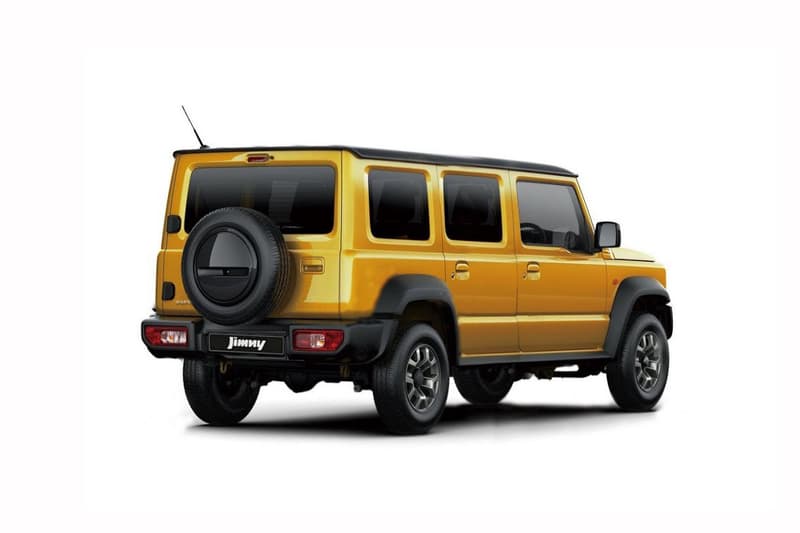 SUZUKI JIMNY 或將於 2020 年推出五門版本