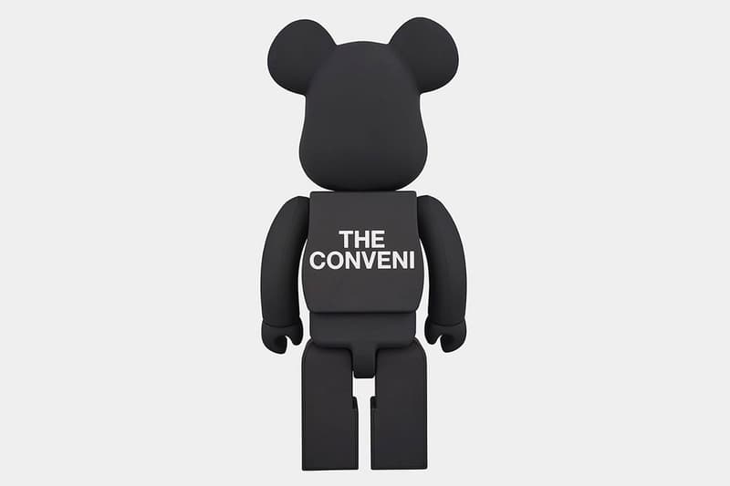 THE CONVENI x fragment design x Medicom Toy 聯名 BE@RBRICK 玩偶