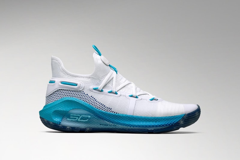 Under Armour Curry 6 全新冰藍配色