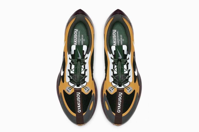 搶先預覽 UNDERCOVER x Nike GYAKUSOU 全新聯名跑鞋 Zoom Pegasus Turbo 