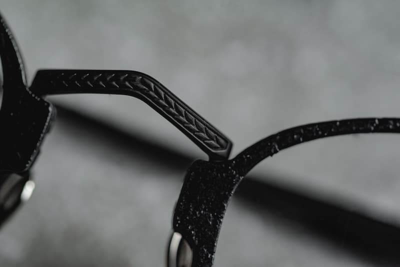 OWDEN x The New Black Optical 聯名皮革金屬鏡架