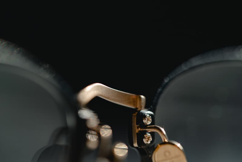 OWDEN x The New Black Optical 聯名皮革金屬鏡架