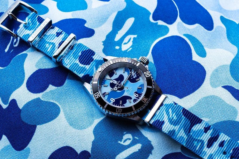 A BATHING APE® 全新 TYPE 1 BAPEX 腕錶登場