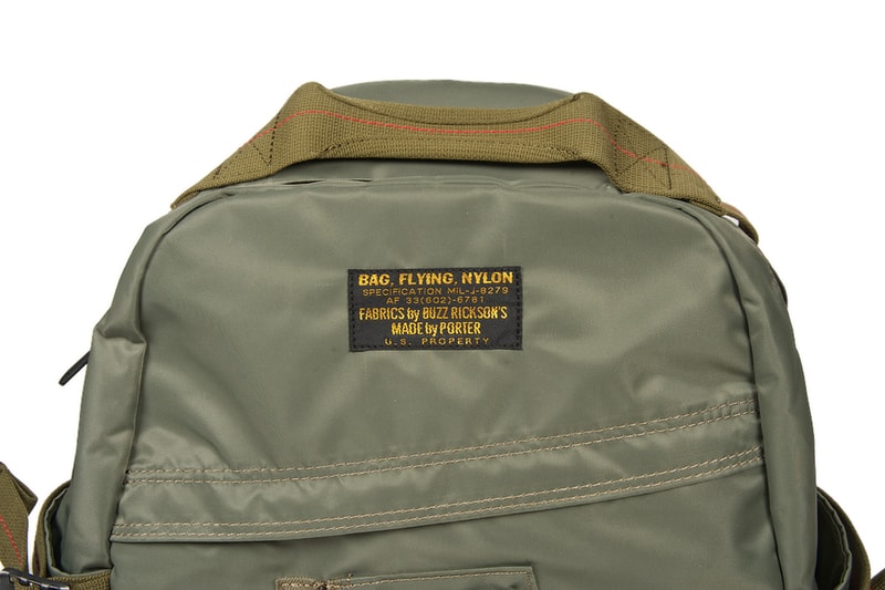 Buzz Rickson's x PORTER 全新聯名背包