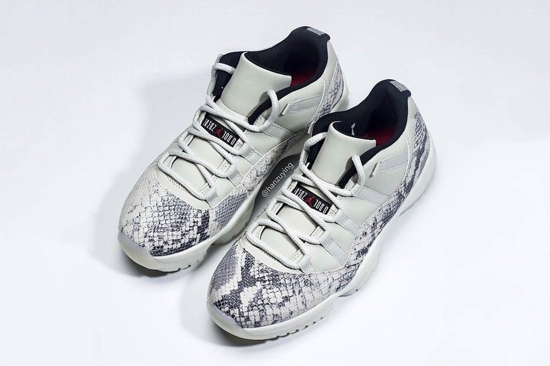 搶先預覽 Air Jordan 11 Low 全新蛇紋配色