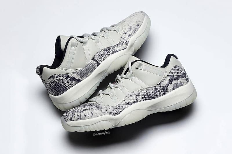 搶先預覽 Air Jordan 11 Low 全新蛇紋配色