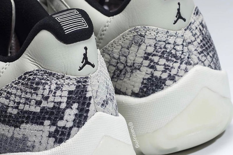 搶先預覽 Air Jordan 11 Low 全新蛇紋配色